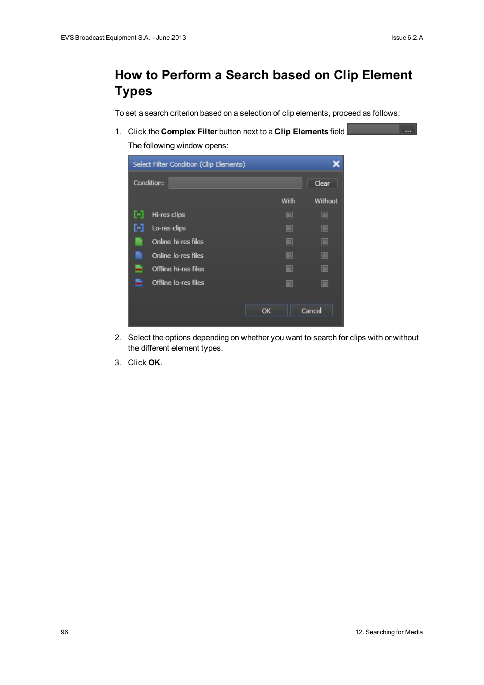 EVS IPDirector Version 6.2 - June 2013 DATABASE EXPLORER User Manual User Manual | Page 108 / 126