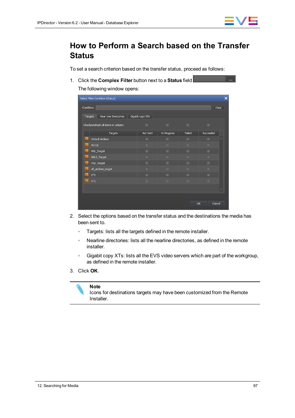 EVS IPDirector Version 6.2 - June 2013 DATABASE EXPLORER User Manual User Manual | Page 109 / 126
