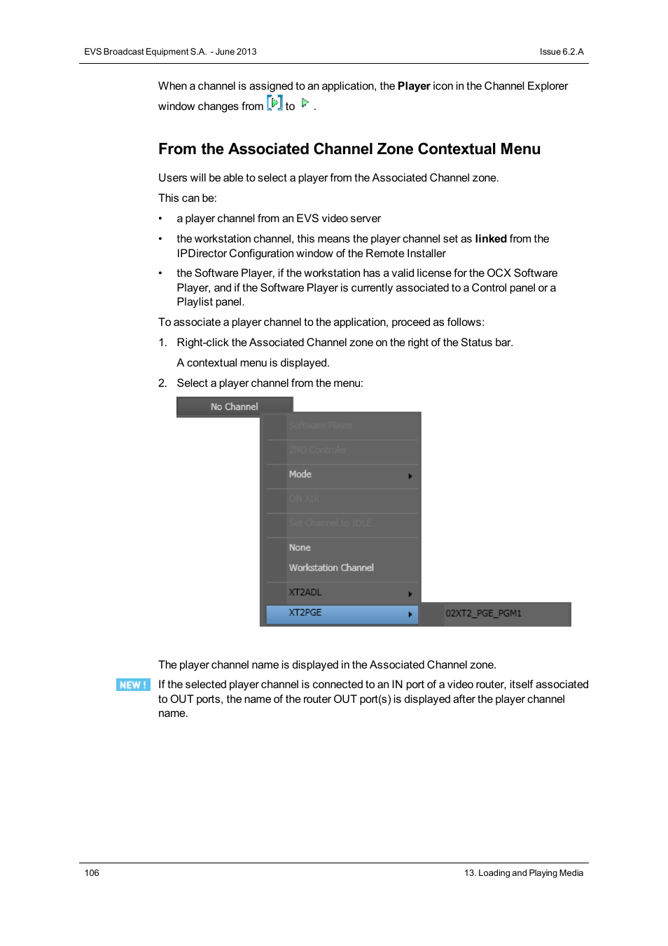 EVS IPDirector Version 6.2 - June 2013 DATABASE EXPLORER User Manual User Manual | Page 118 / 126