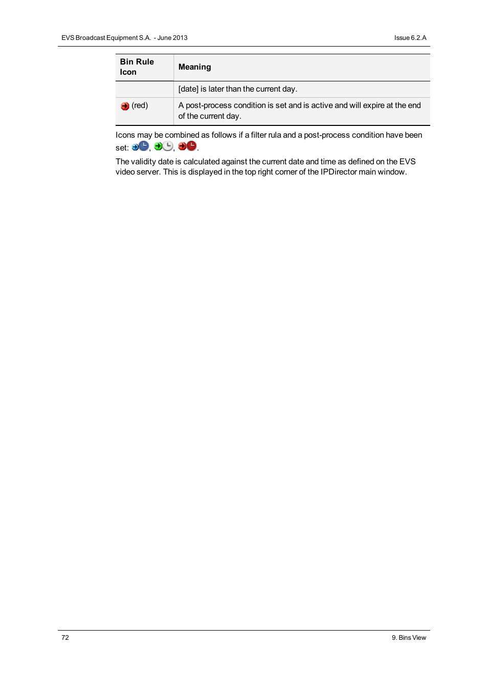 EVS IPDirector Version 6.2 - June 2013 DATABASE EXPLORER User Manual User Manual | Page 84 / 126