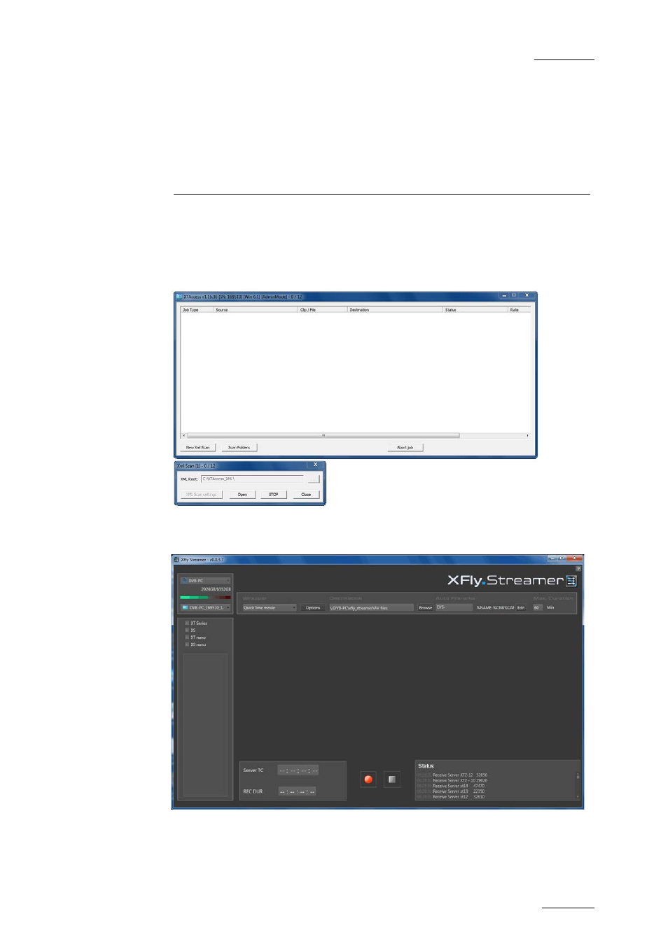 How to record streams, To start the recording, proceed as follows | EVS XFLY Streamer April 2012 User Manual User Manual | Page 29 / 33