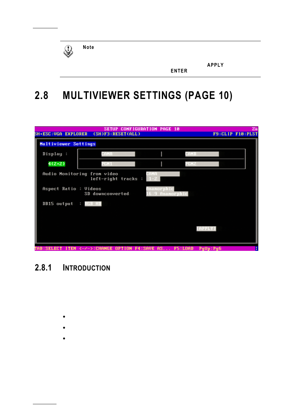 1 introduction, Introduction, 8 multiviewer settings (page 10) | Ntroduction | EVS XTnano Version 10.04 - January 2011 Configuration Manual User Manual | Page 32 / 62