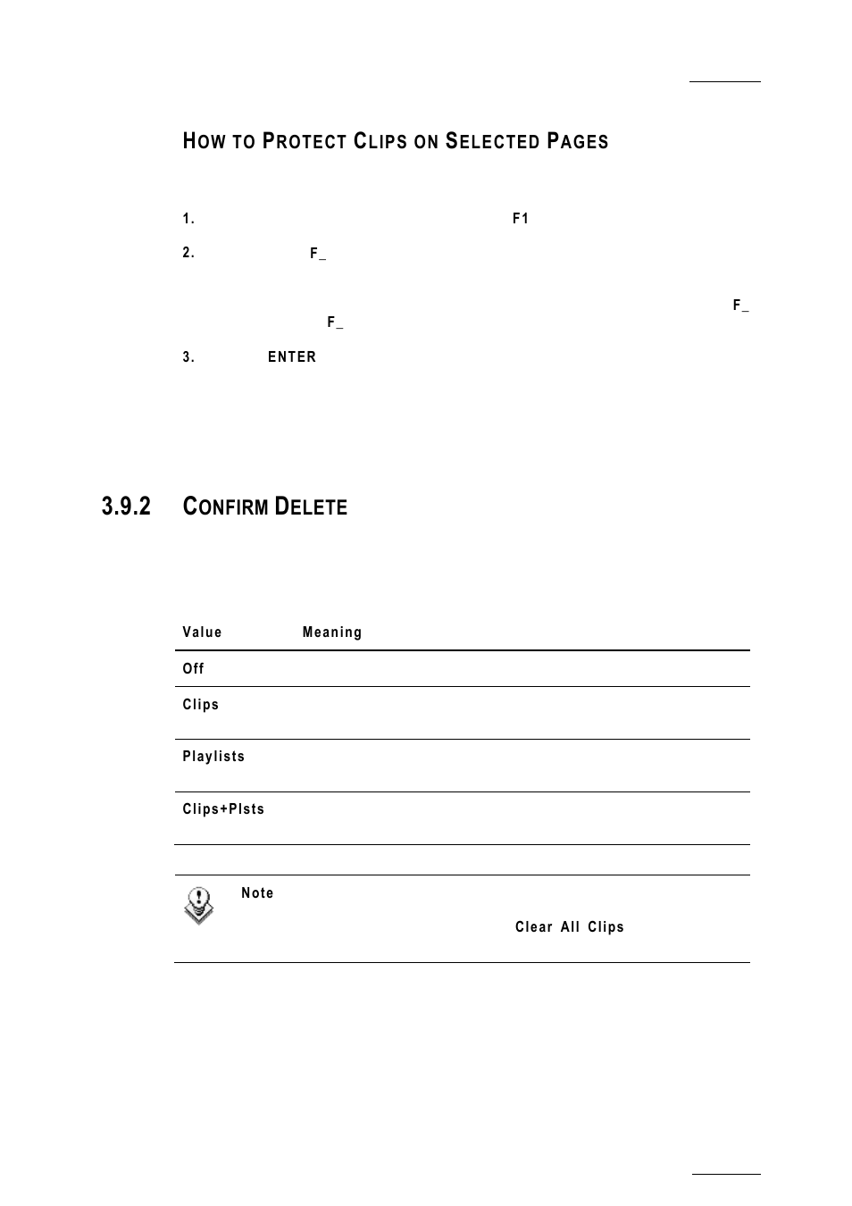 2 confirm delete, Confirm delete, Onfirm | Elete | EVS XTnano Version 10.04 - January 2011 Configuration Manual User Manual | Page 45 / 62