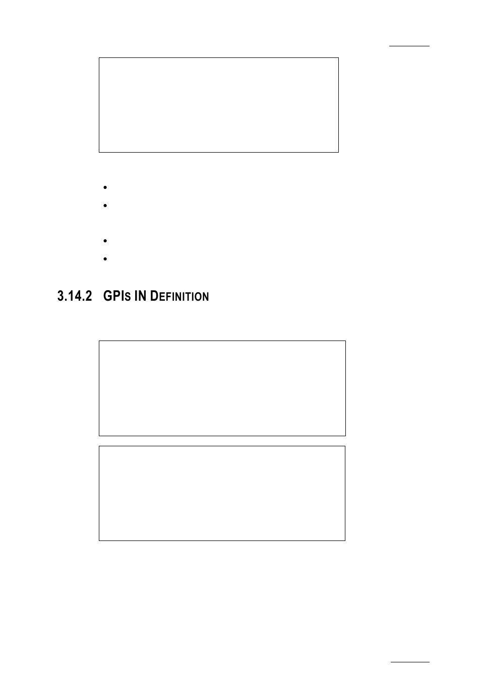 2 gpis in definition, Gpis in definition, 2 gpi | Efinition | EVS XTnano Version 10.04 - January 2011 Configuration Manual User Manual | Page 57 / 62