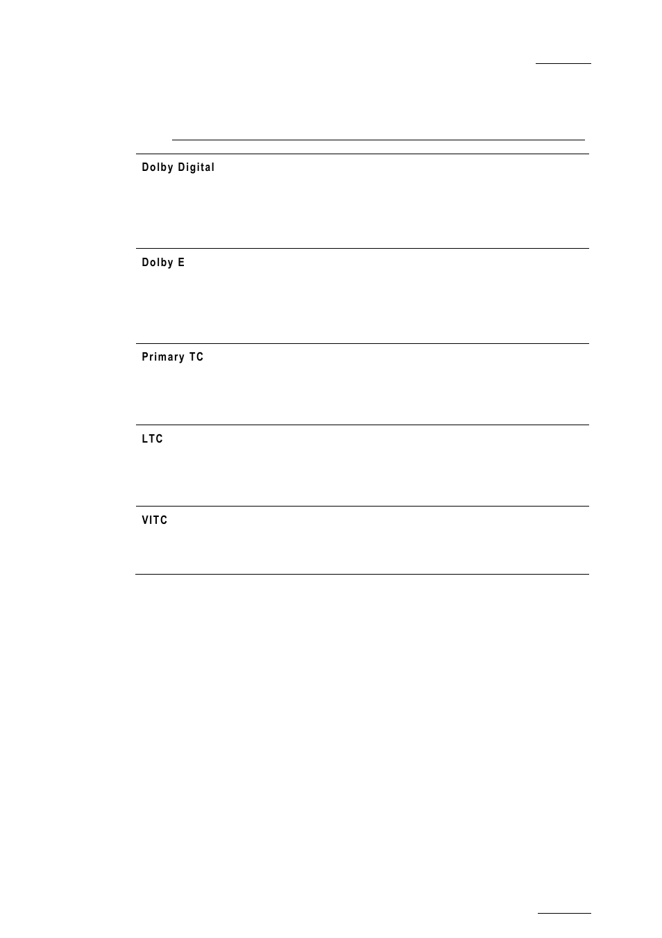 Glossary | EVS XTnano Version 10.04 - January 2011 Configuration Manual User Manual | Page 61 / 62