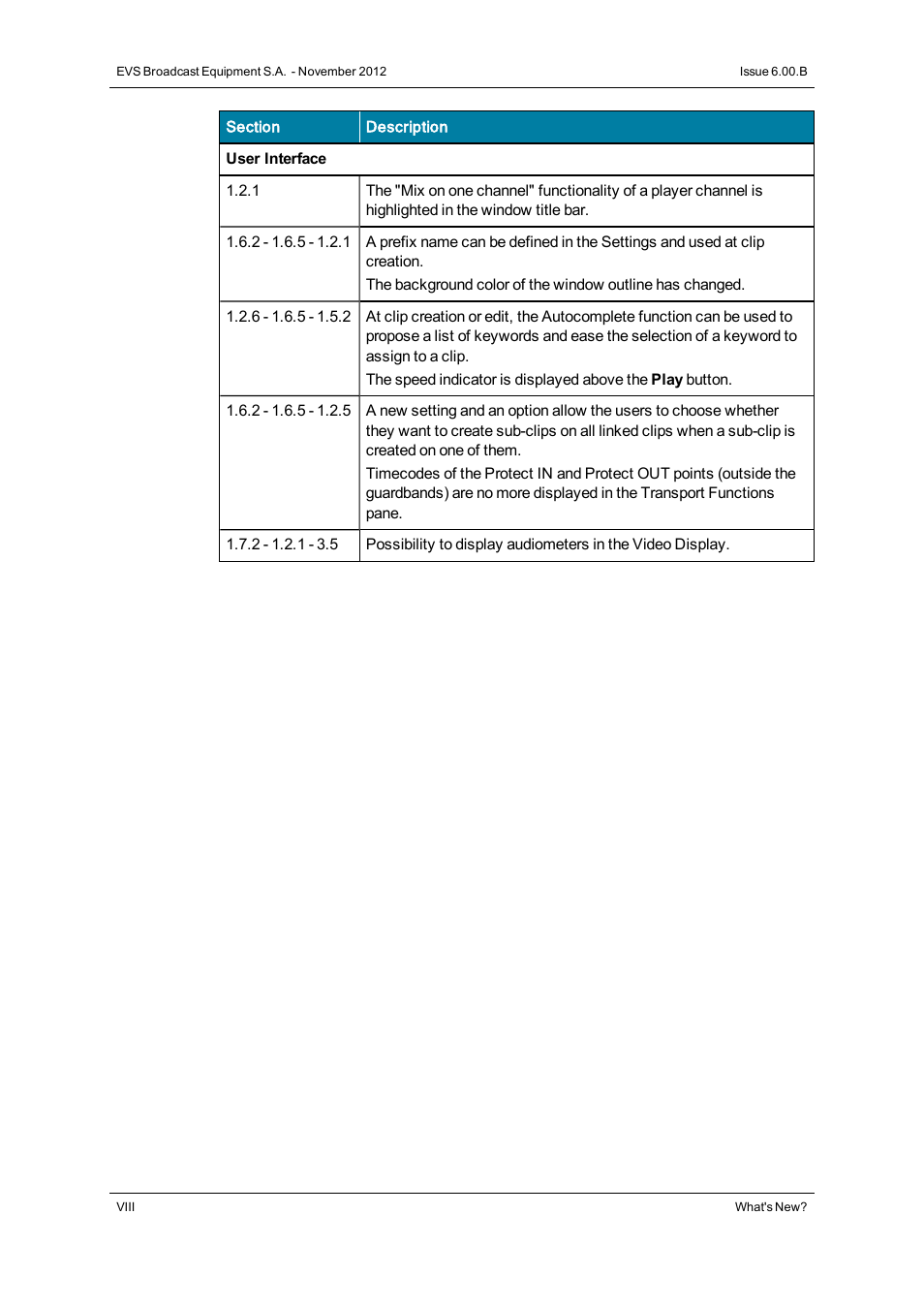 EVS IPDirector Version 6.0 - November 2012 Part 5 User's Manual User Manual | Page 10 / 110