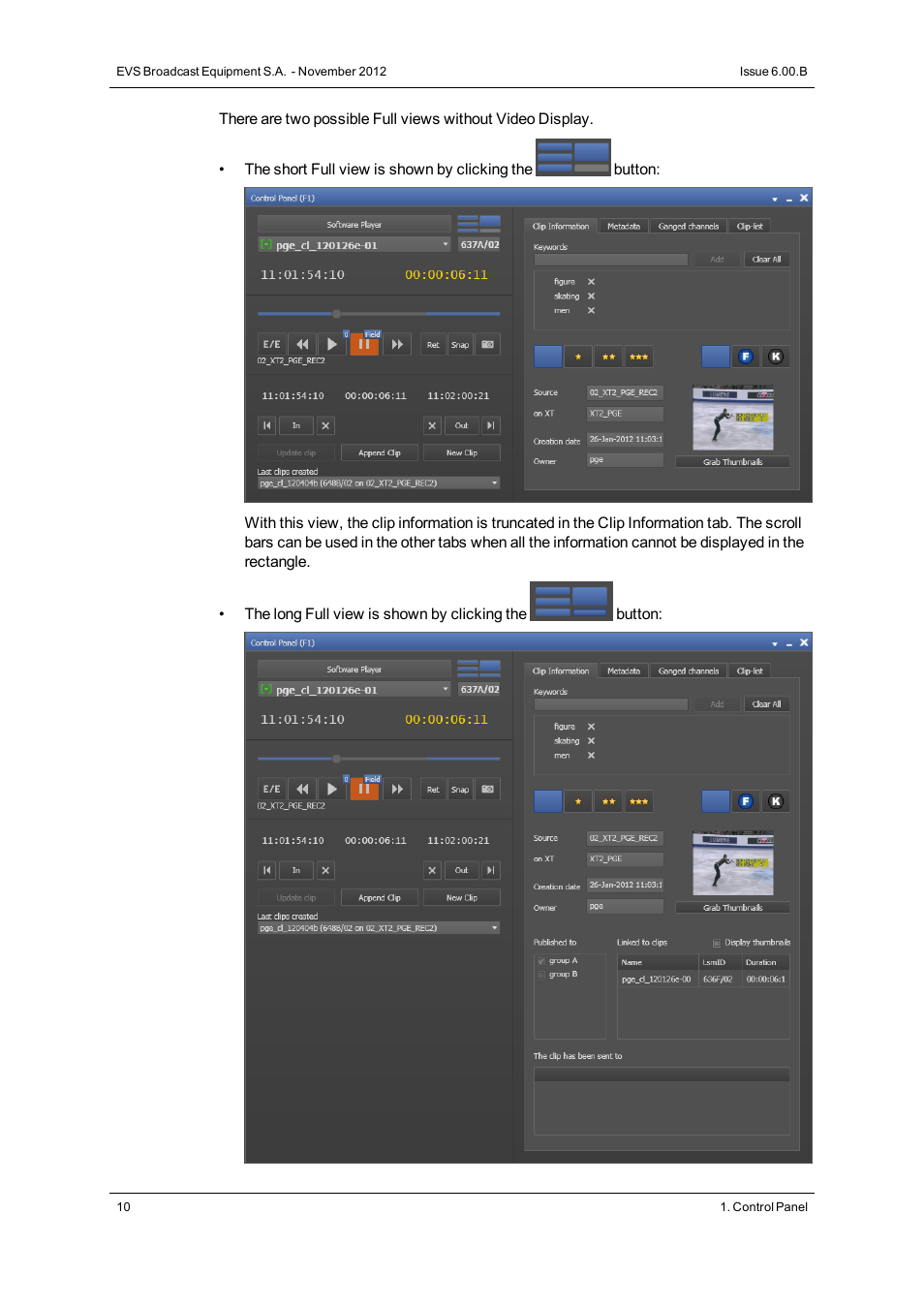 EVS IPDirector Version 6.0 - November 2012 Part 5 User's Manual User Manual | Page 20 / 110