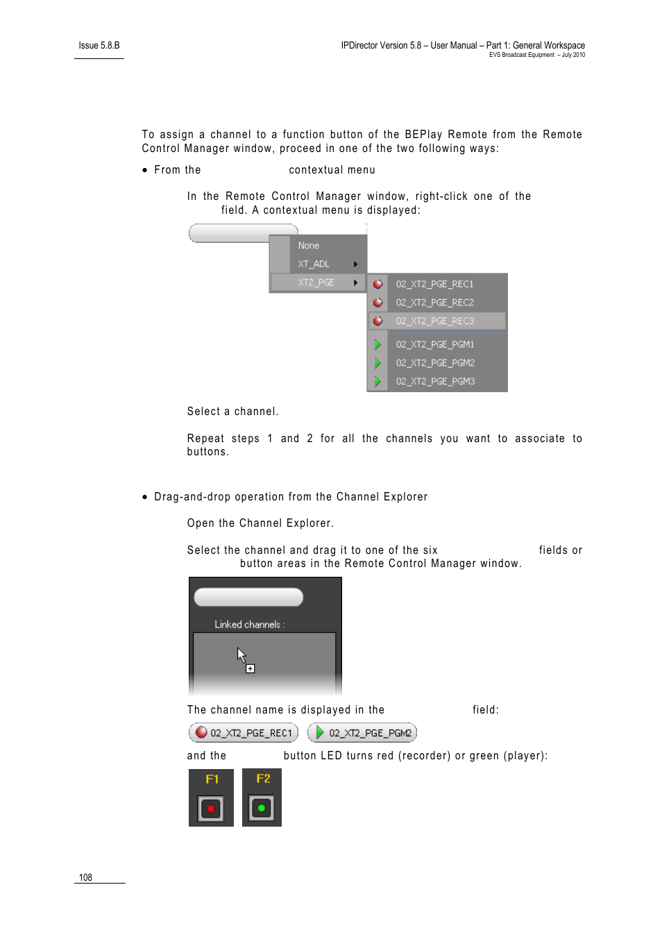 EVS IPDirector Version 5.8 - July 2010 Part 1 User's Manual User Manual | Page 119 / 133
