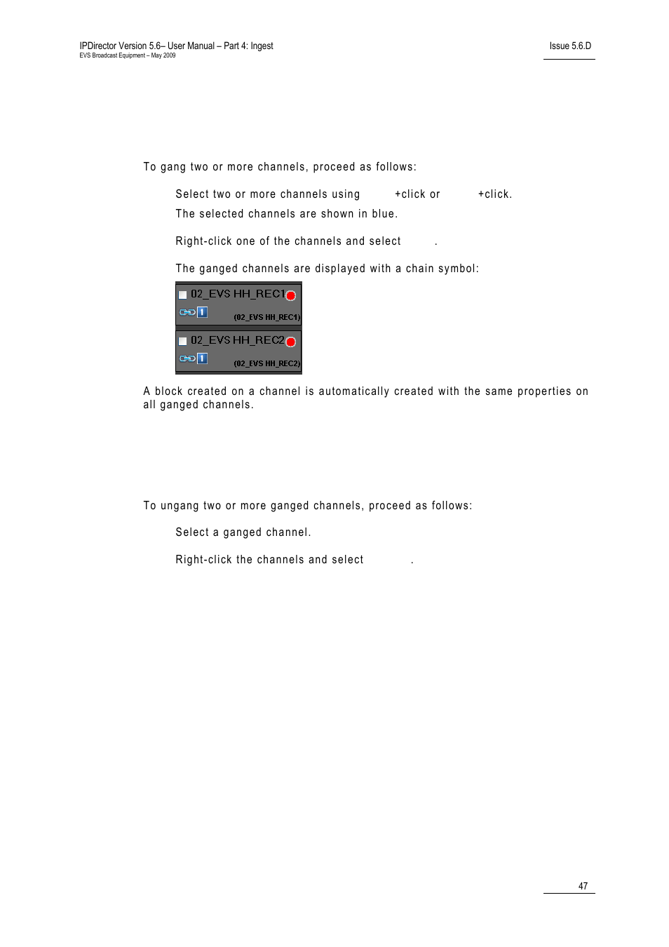 EVS IPDirector Version 5.6 - May 2009 Part 4 User's Manual User Manual | Page 58 / 81