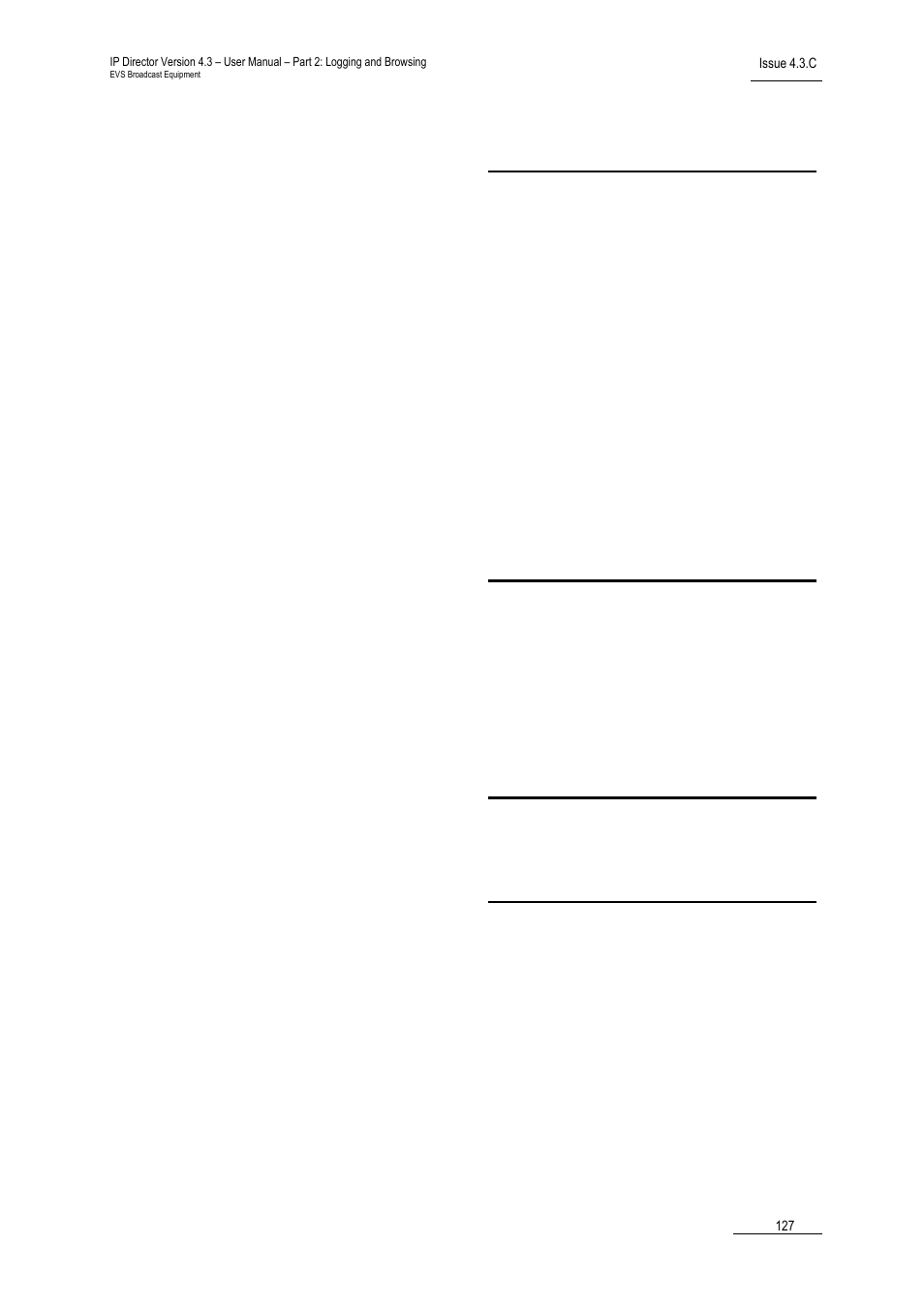 EVS IPDirector Version 4.3 - October 2007 Part 2 User's Manual User Manual | Page 140 / 143