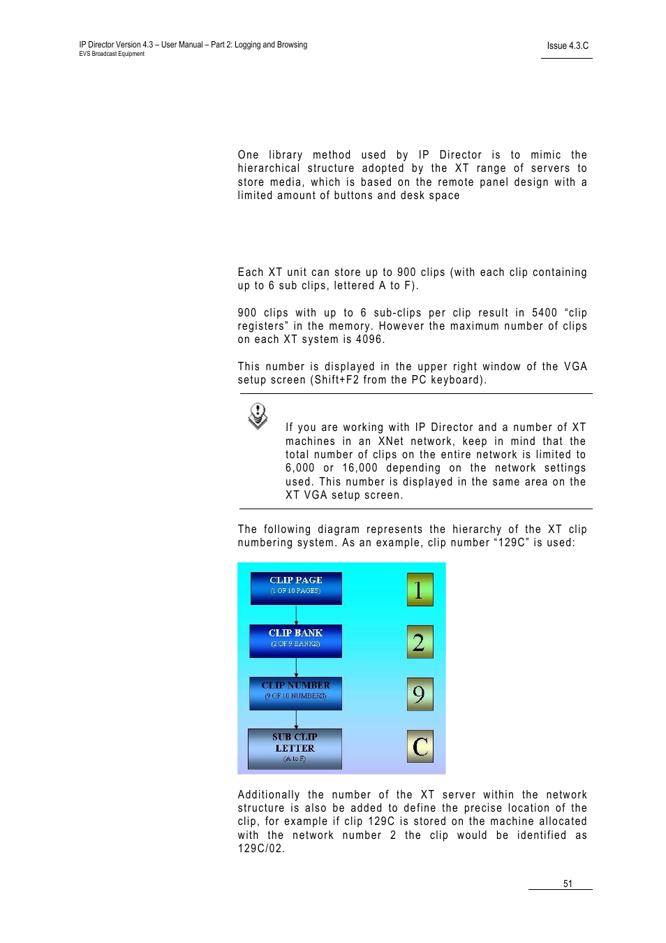 2 clips, 1 understanding xt clip structure, Clips | Understanding xt clip structure, Nderstanding, Tructure | EVS IPDirector Version 4.3 - October 2007 Part 2 User's Manual User Manual | Page 64 / 143