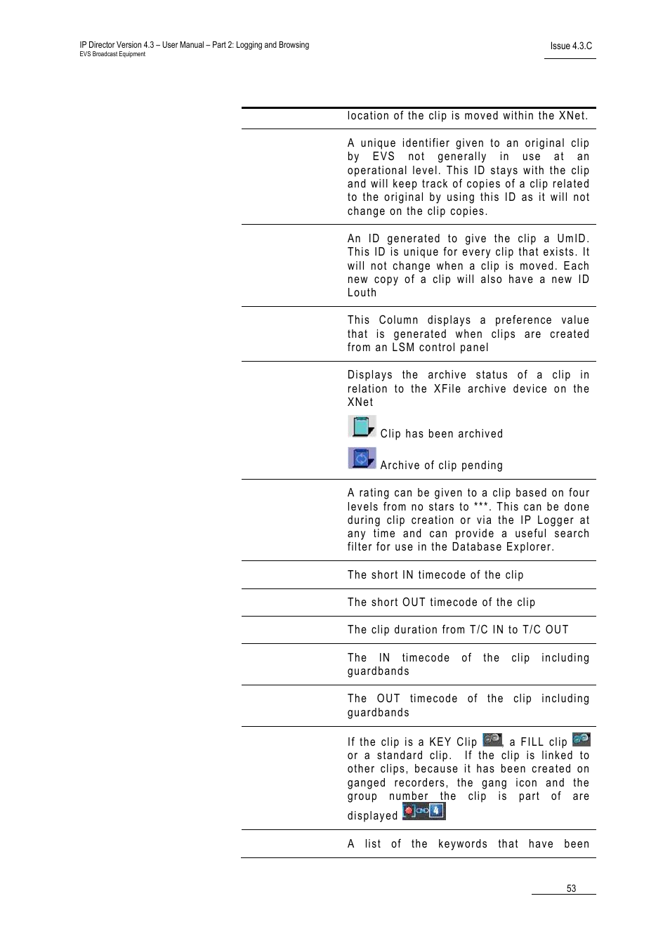 EVS IPDirector Version 4.3 - October 2007 Part 2 User's Manual User Manual | Page 66 / 143
