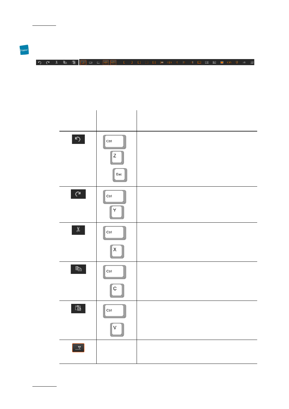 10 editing buttons in the timeline area, Editing buttons in the timeline area, On 6.5.10 ‘editing buttons in the | Timeline area, E 102, 10 e, Diting, Uttons in the, Imeline | EVS XEDIO CleanEdit Version 4.2 - June 2012 User Manual User Manual | Page 116 / 252