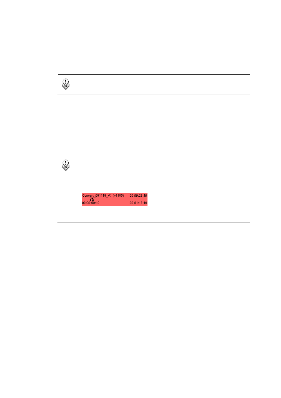 4 moving clips or elements on the timeline, 1 moving a clip or element in the timeline, Moving clips or elements on the timeline | Moving a clip or element in the timeline | EVS XEDIO CleanEdit Version 4.2 - June 2012 User Manual User Manual | Page 132 / 252