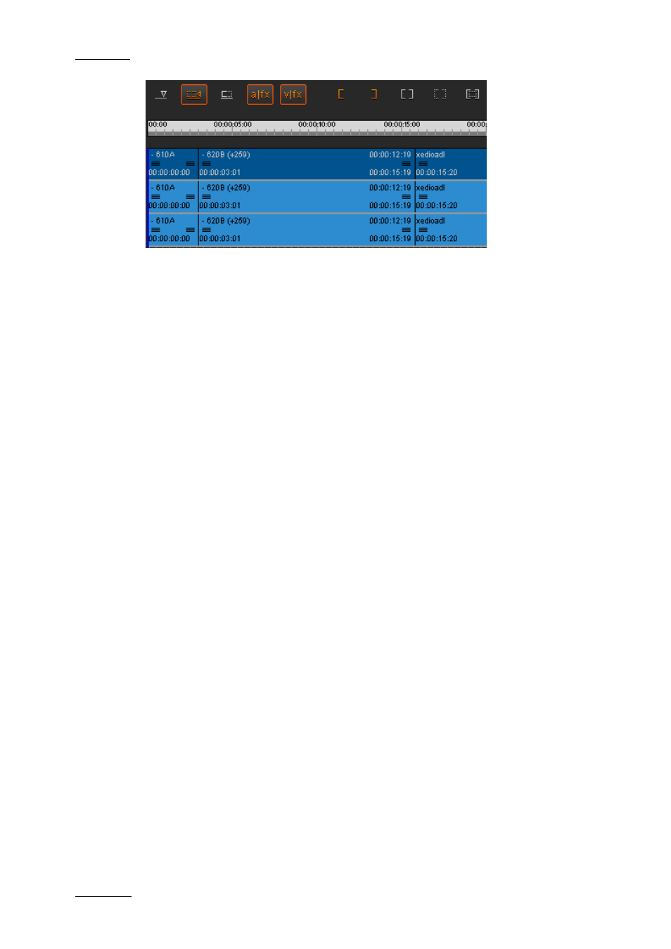 EVS XEDIO CleanEdit Version 4.2 - June 2012 User Manual User Manual | Page 138 / 252