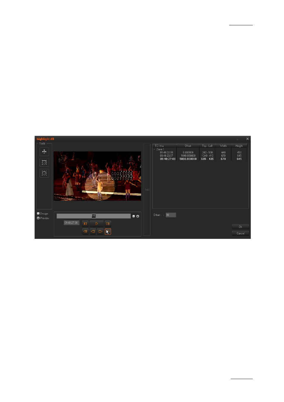 4 video clip effects with key frames, Introduction, Highlight | Pixel mask, Video clip effects with key frames | EVS XEDIO CleanEdit Version 4.2 - June 2012 User Manual User Manual | Page 169 / 252