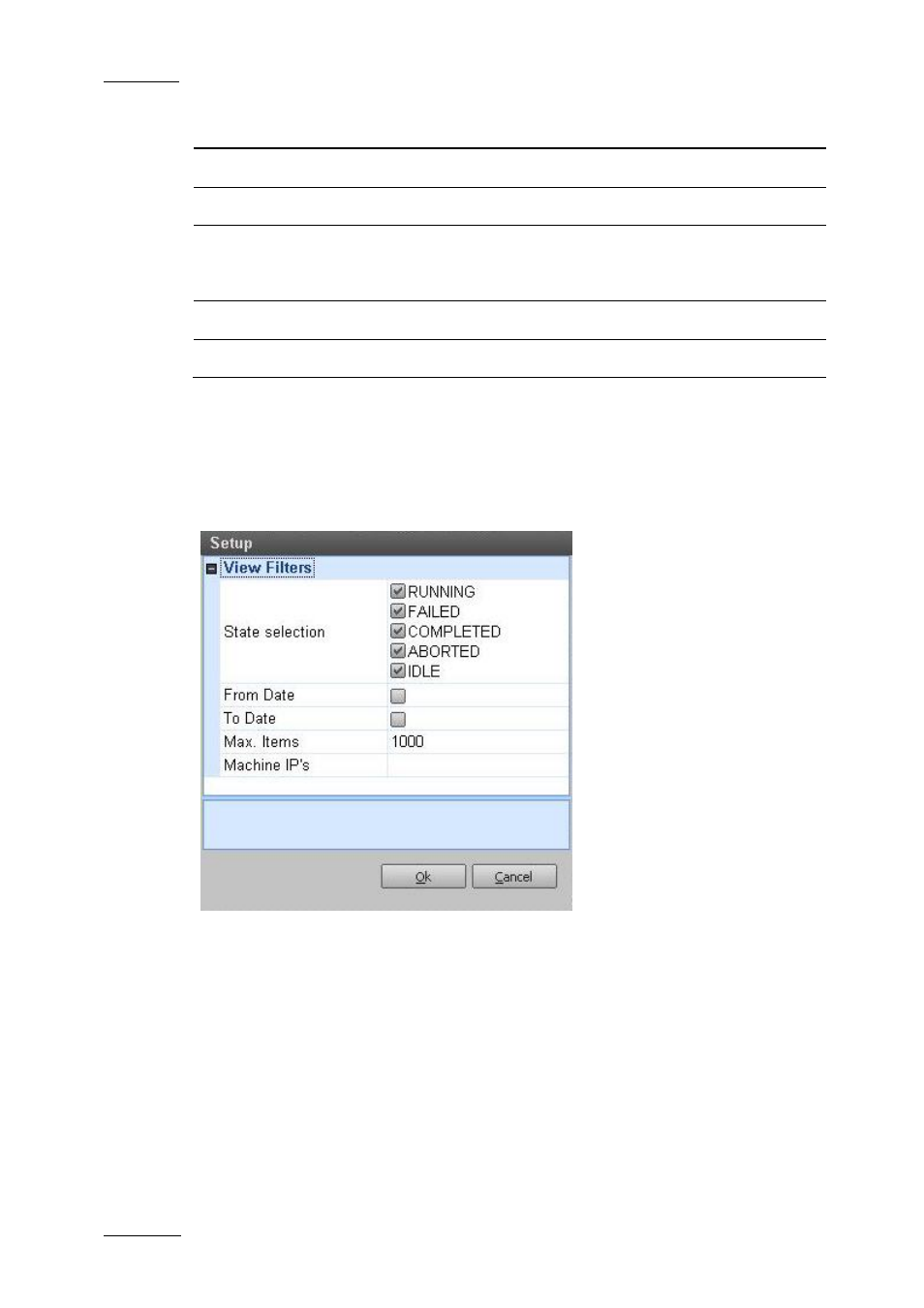 3 filtering tasks, State selection, Date selection | Max items, Filtering tasks, Iltering, Asks | EVS XEDIO CleanEdit Version 4.2 - June 2012 User Manual User Manual | Page 246 / 252