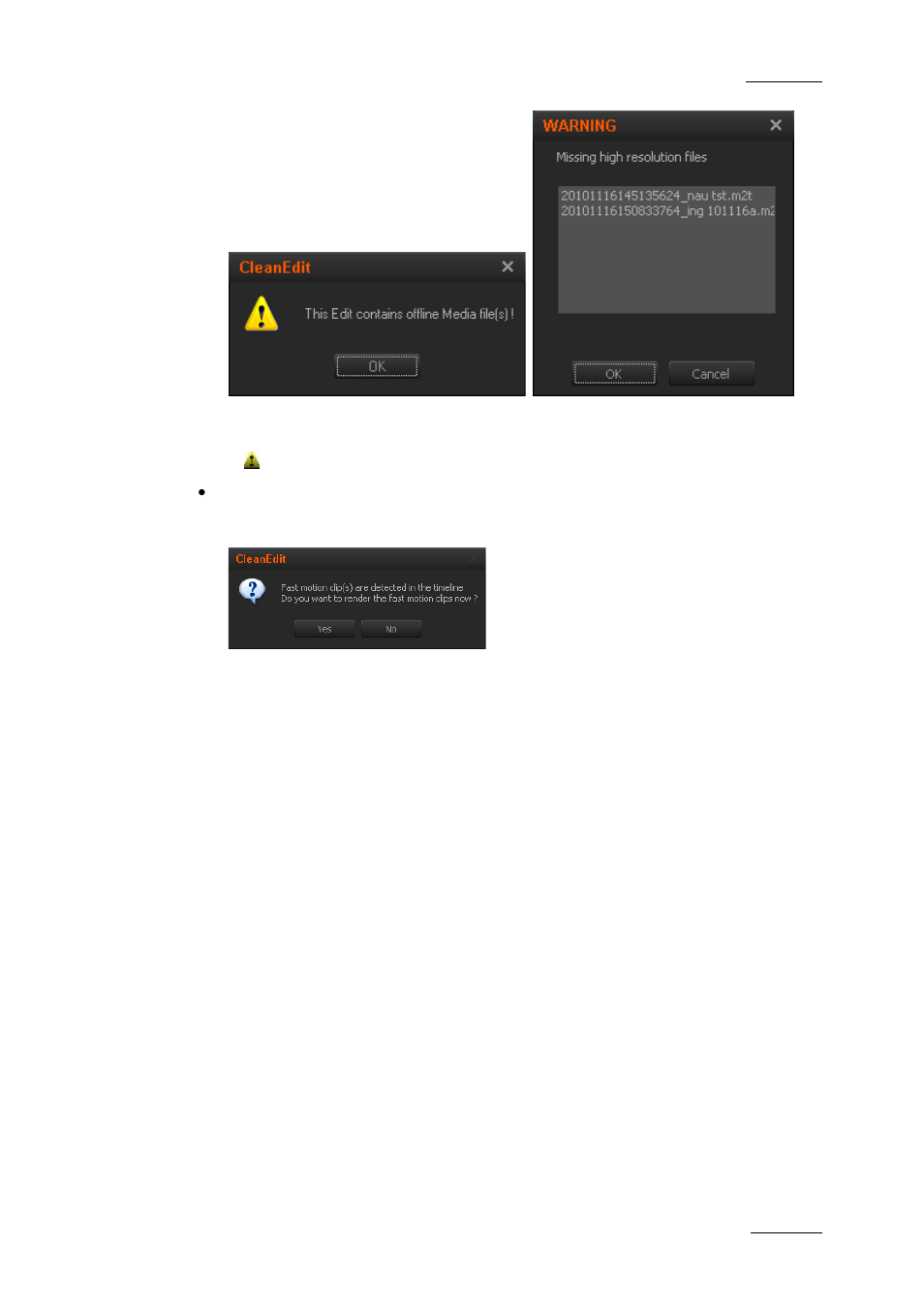 EVS XEDIO CleanEdit Version 4.2 - June 2012 User Manual User Manual | Page 31 / 252
