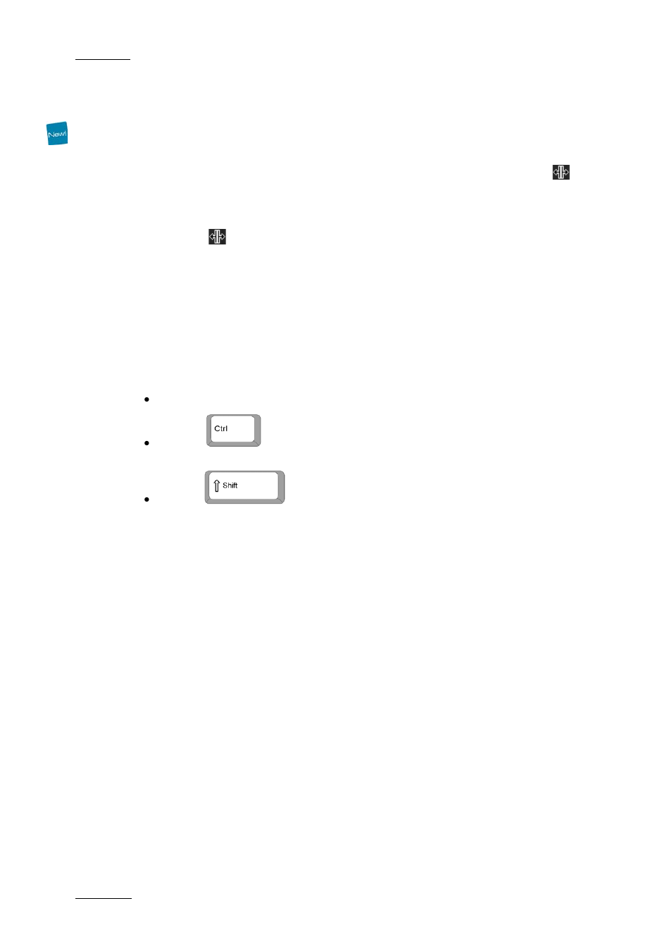 2 hiding and displaying the project area, 3 selecting items in the zones of the project area, Hiding and displaying the project area | Selecting items in the zones of the project area | EVS XEDIO CleanEdit Version 4.2 - June 2012 User Manual User Manual | Page 52 / 252