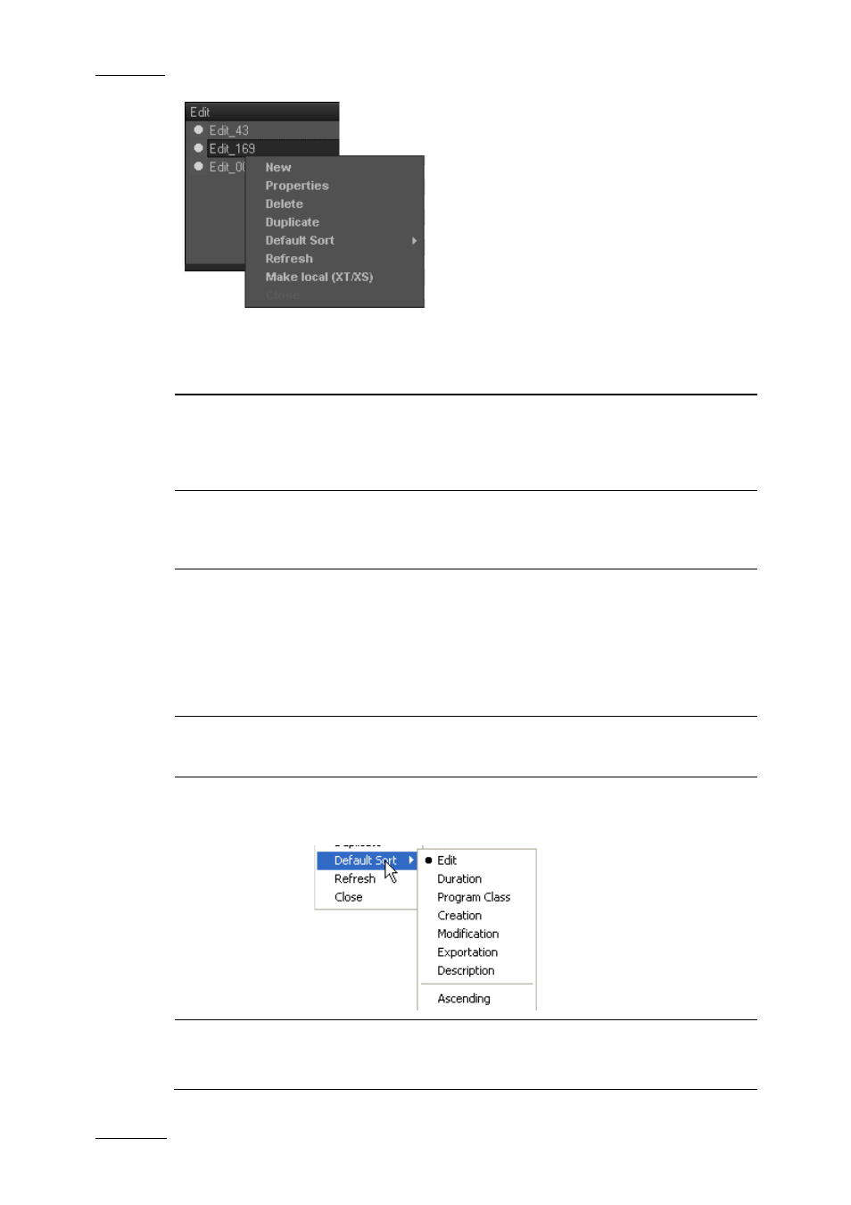EVS XEDIO CleanEdit Version 4.2 - June 2012 User Manual User Manual | Page 60 / 252
