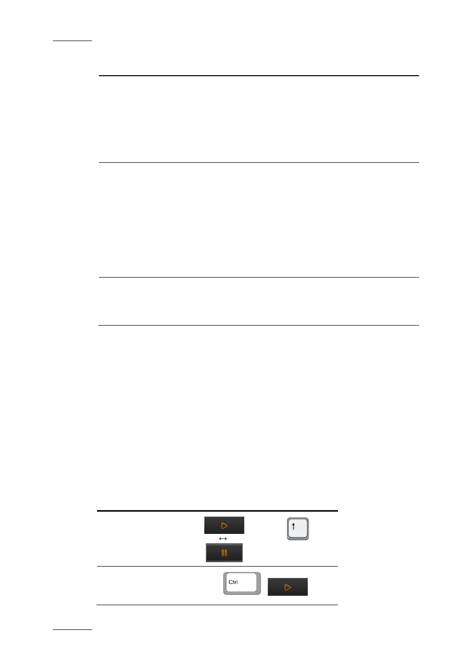 3 player controls, 1 player transport controls, Player controls | Player transport controls, Layer, Ransport, Ontrols | EVS XEDIO Browse Version 4.1 - December 2011 User Manual User Manual | Page 12 / 39