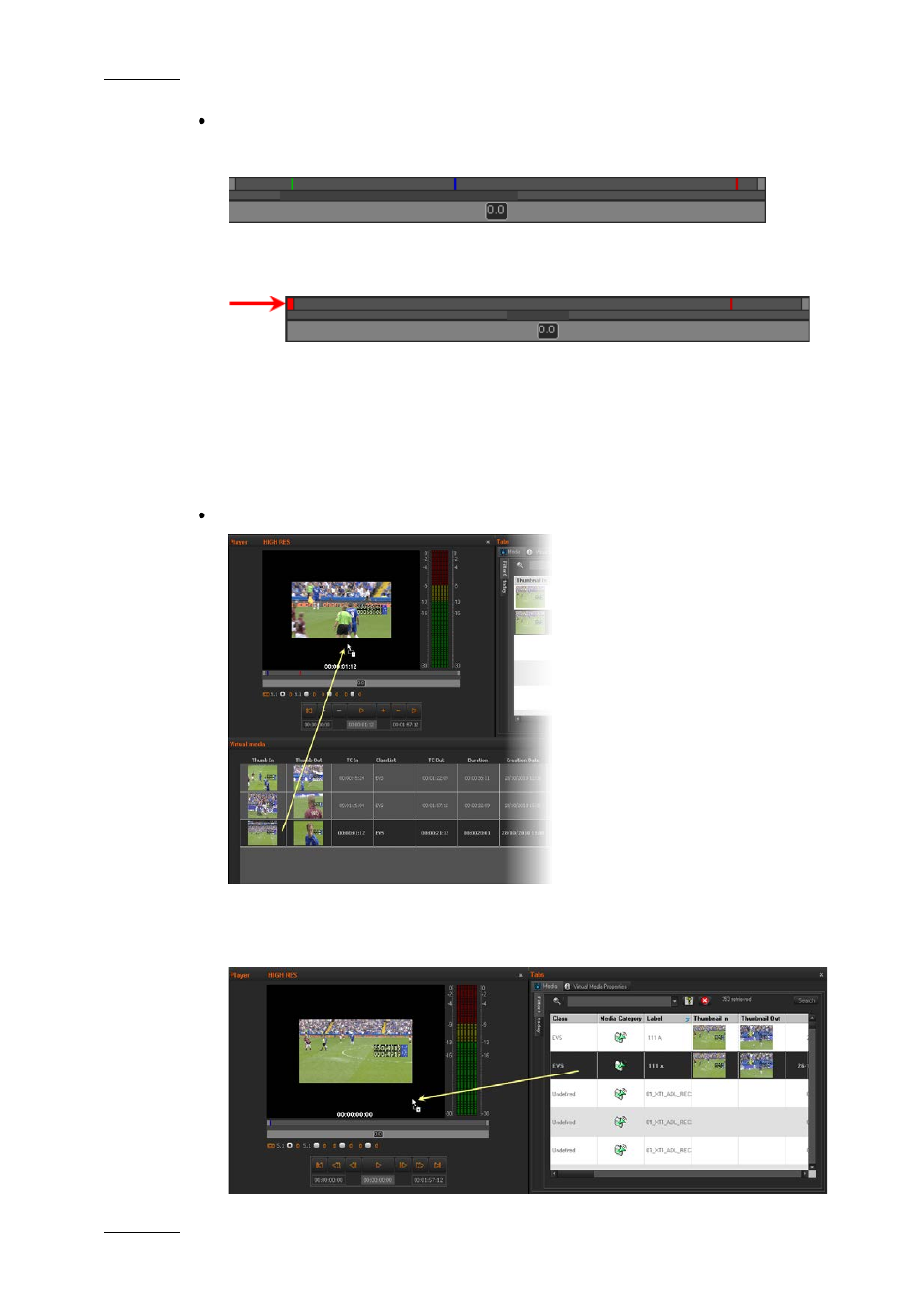 5 loading media on the player window, Loading media on the player window, Oading | Edia on the, Layer, Indow | EVS XEDIO Browse Version 4.1 - December 2011 User Manual User Manual | Page 18 / 39