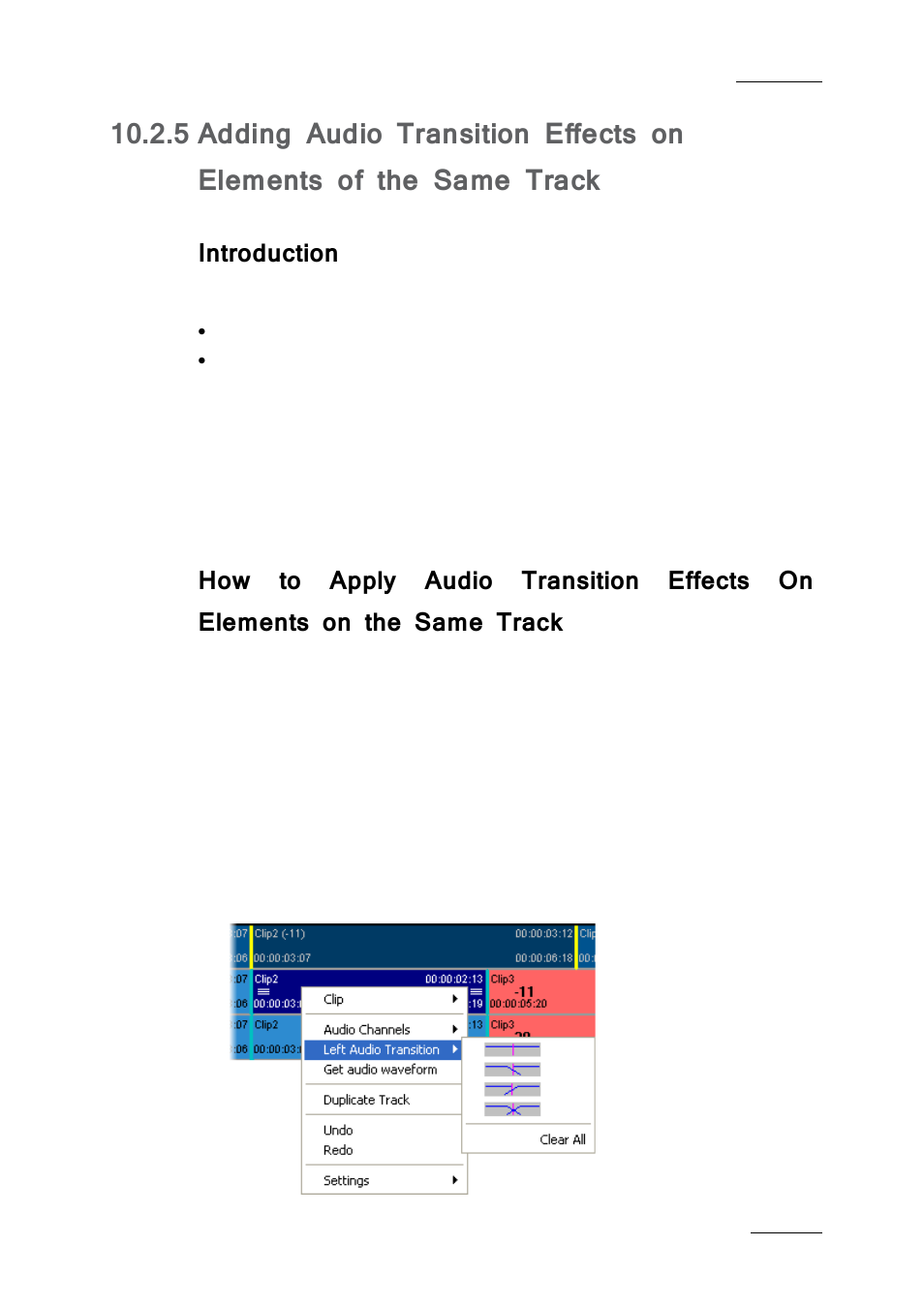 Introduction | EVS IPDirector IPD XEDIO PLUGIN Version 6.0 - January 2013 User Manual User Manual | Page 177 / 222