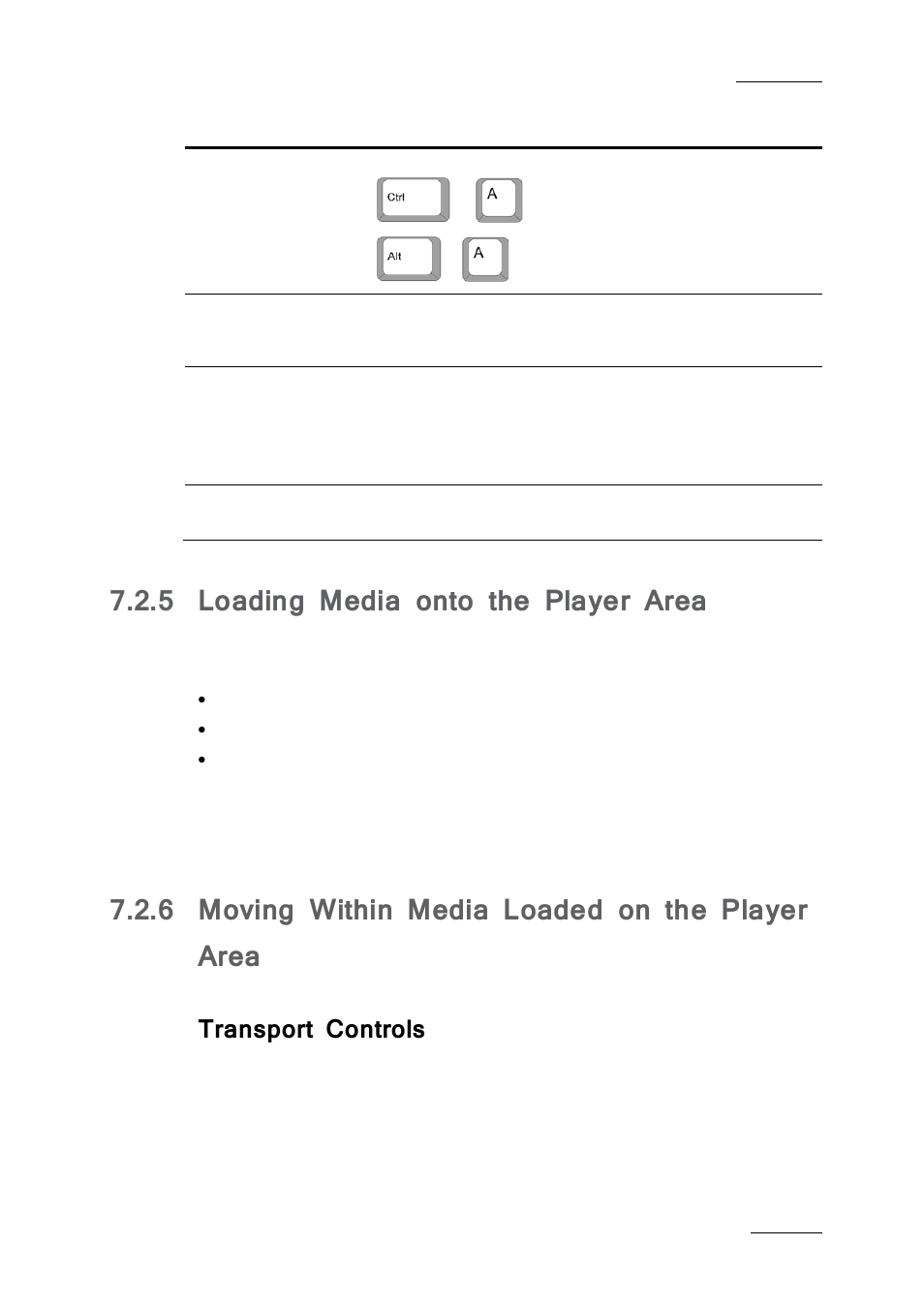 5 loading media onto the player area, 6 moving within media loaded on the player area, Transport controls | Loading media onto the player area, Moving within media loaded on the player area, 5 ‘loading media onto the player area’ on, Ge 65, N ‘transport controls | EVS IPDirector IPD XEDIO PLUGIN Version 6.0 - January 2013 User Manual User Manual | Page 75 / 222