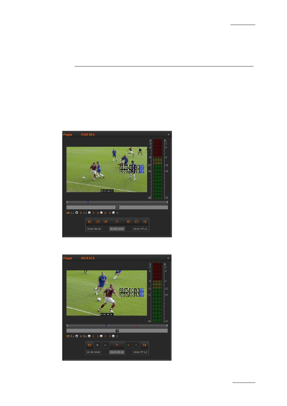 Player, 1 overview of the player pane, Overview of the player pane | EVS XEDIO Browse Version 4.2 - June 2012 User Manual User Manual | Page 11 / 40