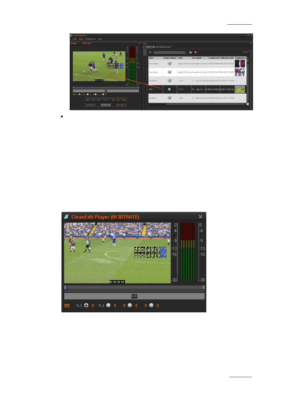 6 play media in the additional player, Play media in the additional player, Edia in the | Dditional, Layer | EVS XEDIO Browse Version 4.2 - June 2012 User Manual User Manual | Page 19 / 40
