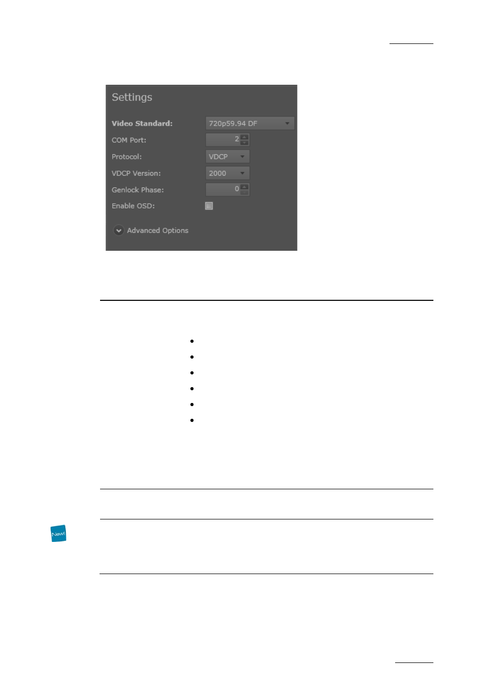 3 server settings, Server settings, Erver | Ettings | EVS GX Version 1.5 - September 2011 User’s Manual User Manual | Page 27 / 72