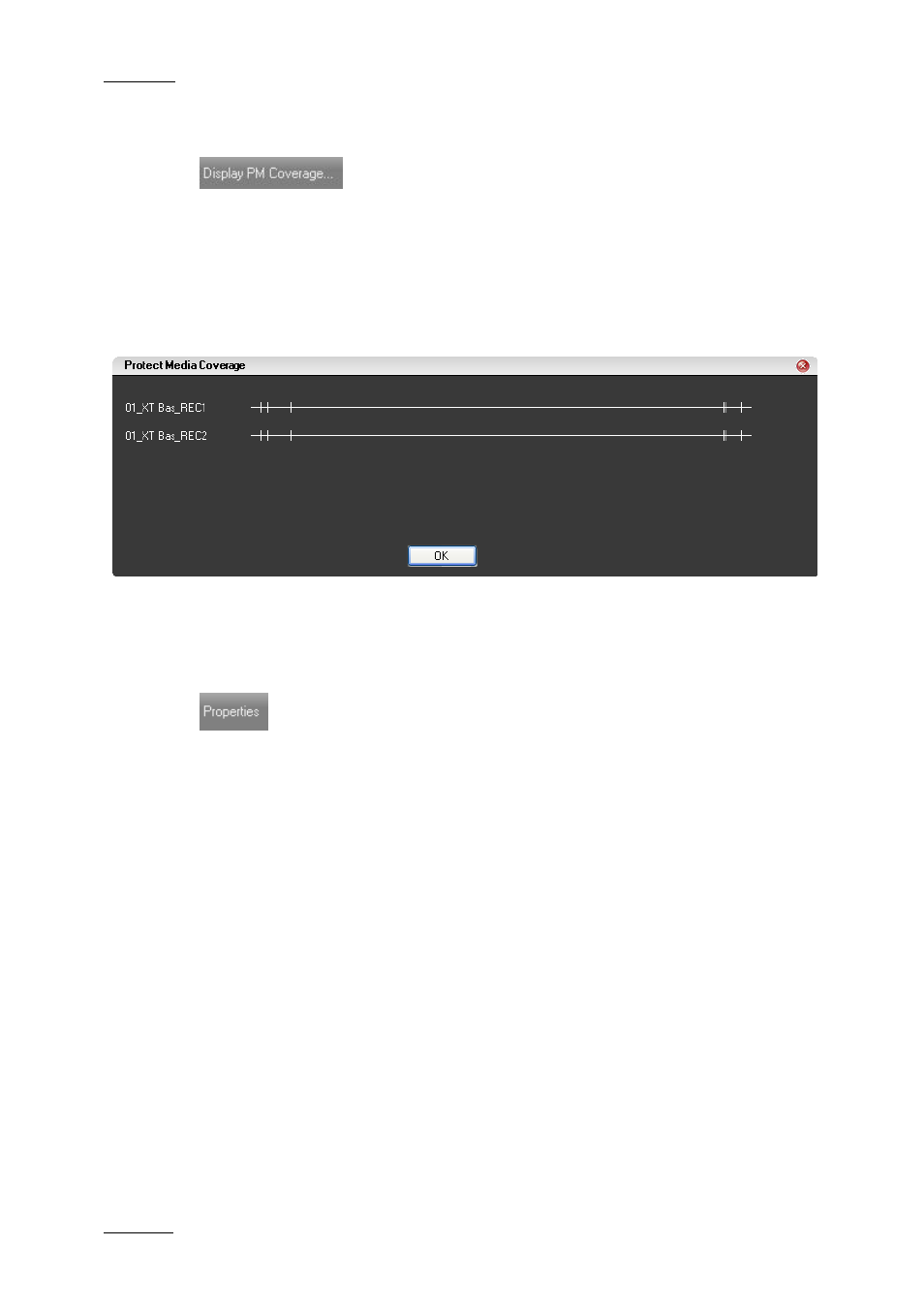 Display pm coverage, Properties | EVS IPDirector Version 5.8 - July 2010 Part 2 User's Manual User Manual | Page 17 / 93