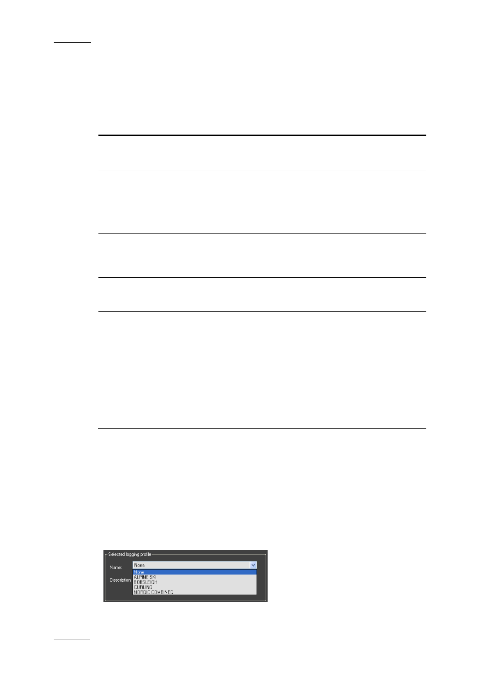 General log sheet information, Logging profile information | EVS IPDirector Version 5.8 - July 2010 Part 2 User's Manual User Manual | Page 27 / 93