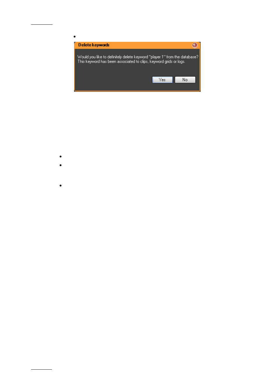 10 rules for keyword file import, 11 how to import keywords, Rules for keyword file import | How to import keywords, 10 r, 11 h, Ules for, Eyword, Mport, Ow to | EVS IPDirector Version 5.8 - July 2010 Part 2 User's Manual User Manual | Page 71 / 93