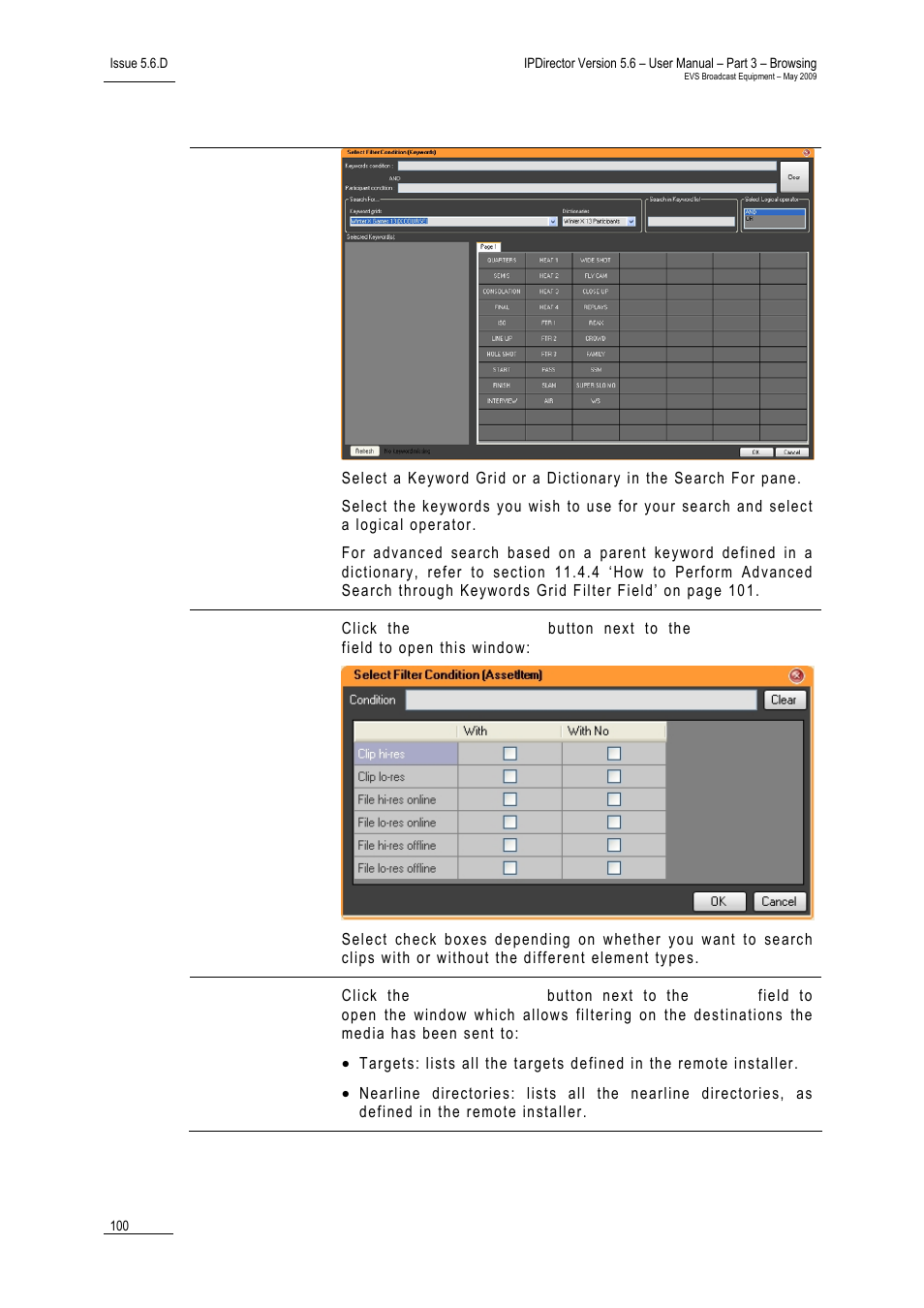 EVS IPDirector Version 5.6 - May 2009 Part 3 User's Manual User Manual | Page 111 / 131