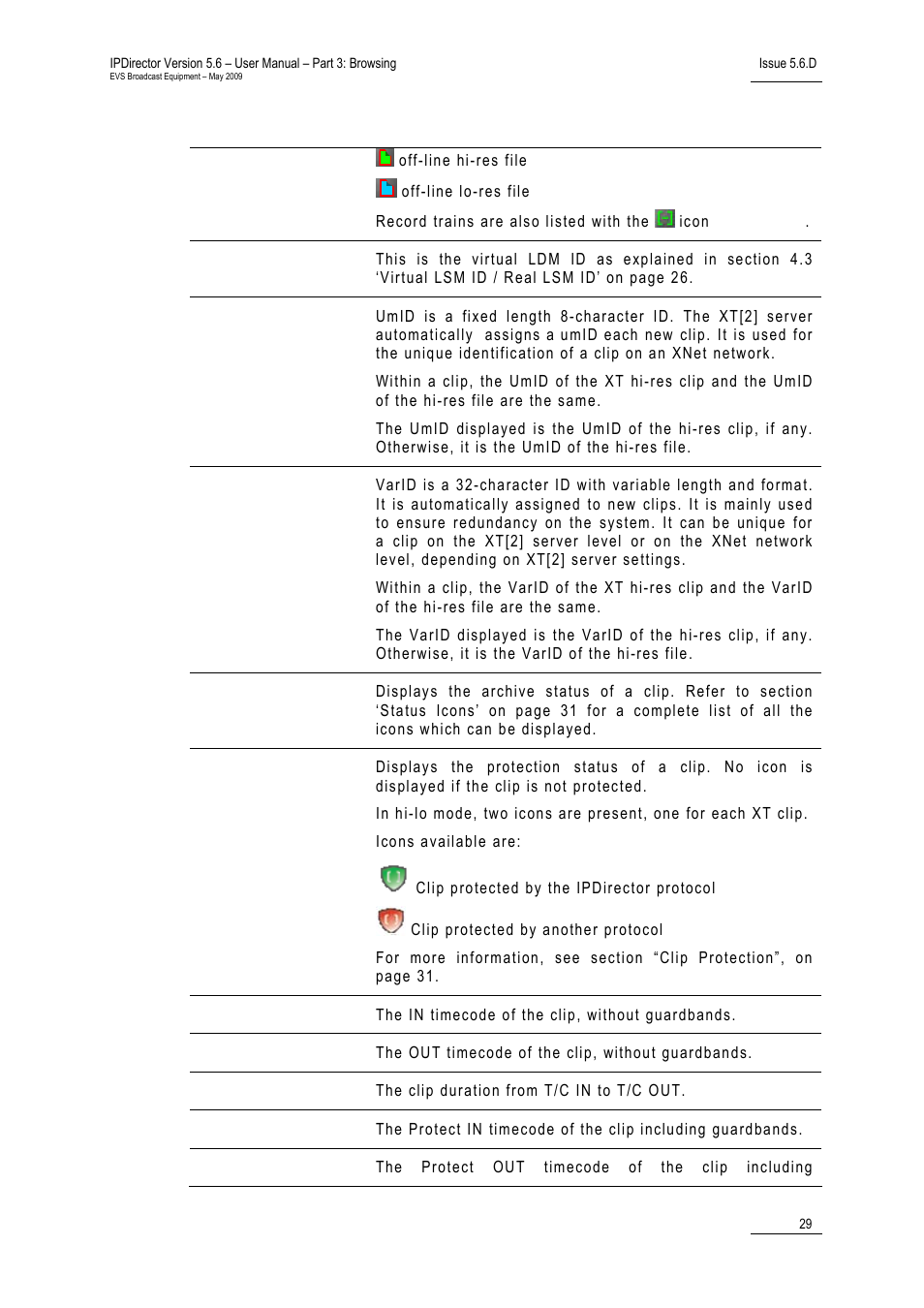 EVS IPDirector Version 5.6 - May 2009 Part 3 User's Manual User Manual | Page 40 / 131