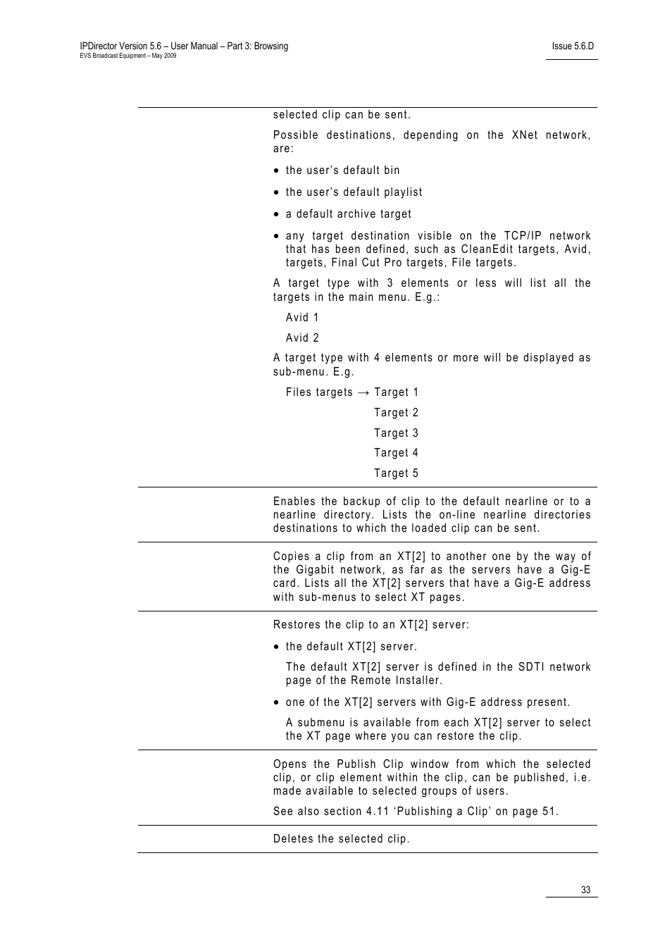 EVS IPDirector Version 5.6 - May 2009 Part 3 User's Manual User Manual | Page 44 / 131