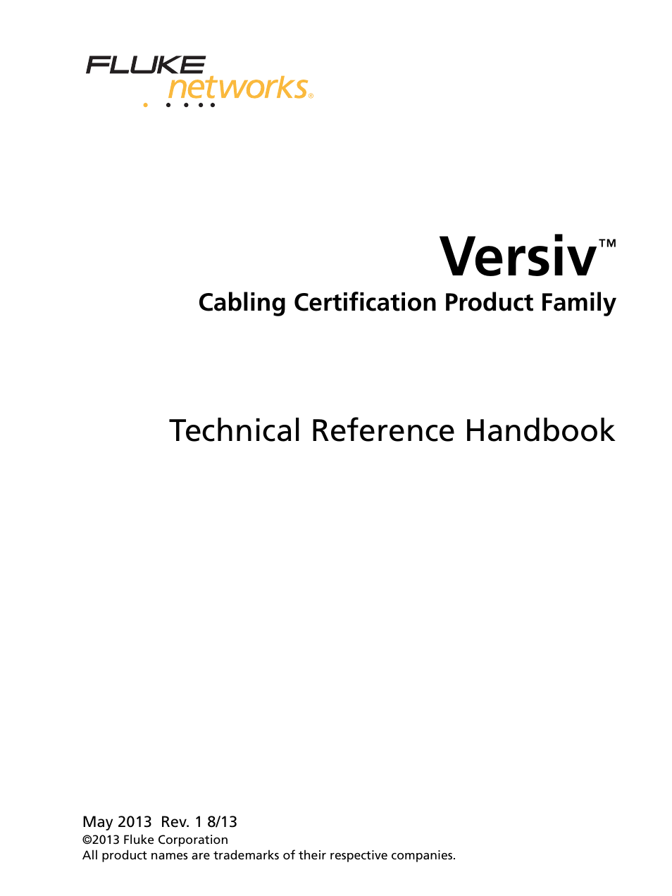 Fluke Networks CertiFiber Pro Users Manual User Manual | 440 pages