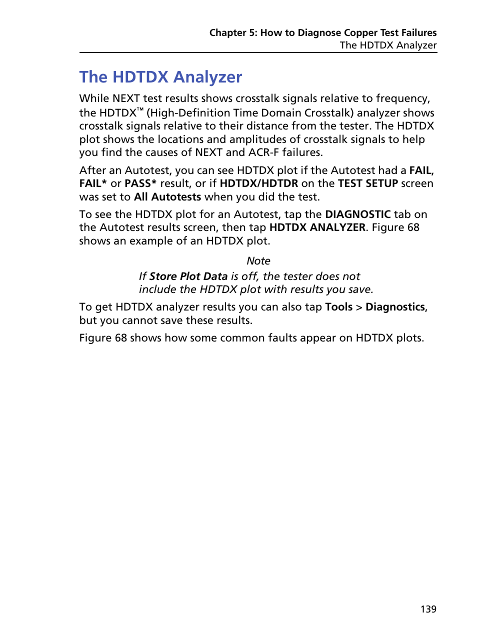 The hdtdx analyzer | Fluke Networks CertiFiber Pro Users Manual User Manual | Page 161 / 440