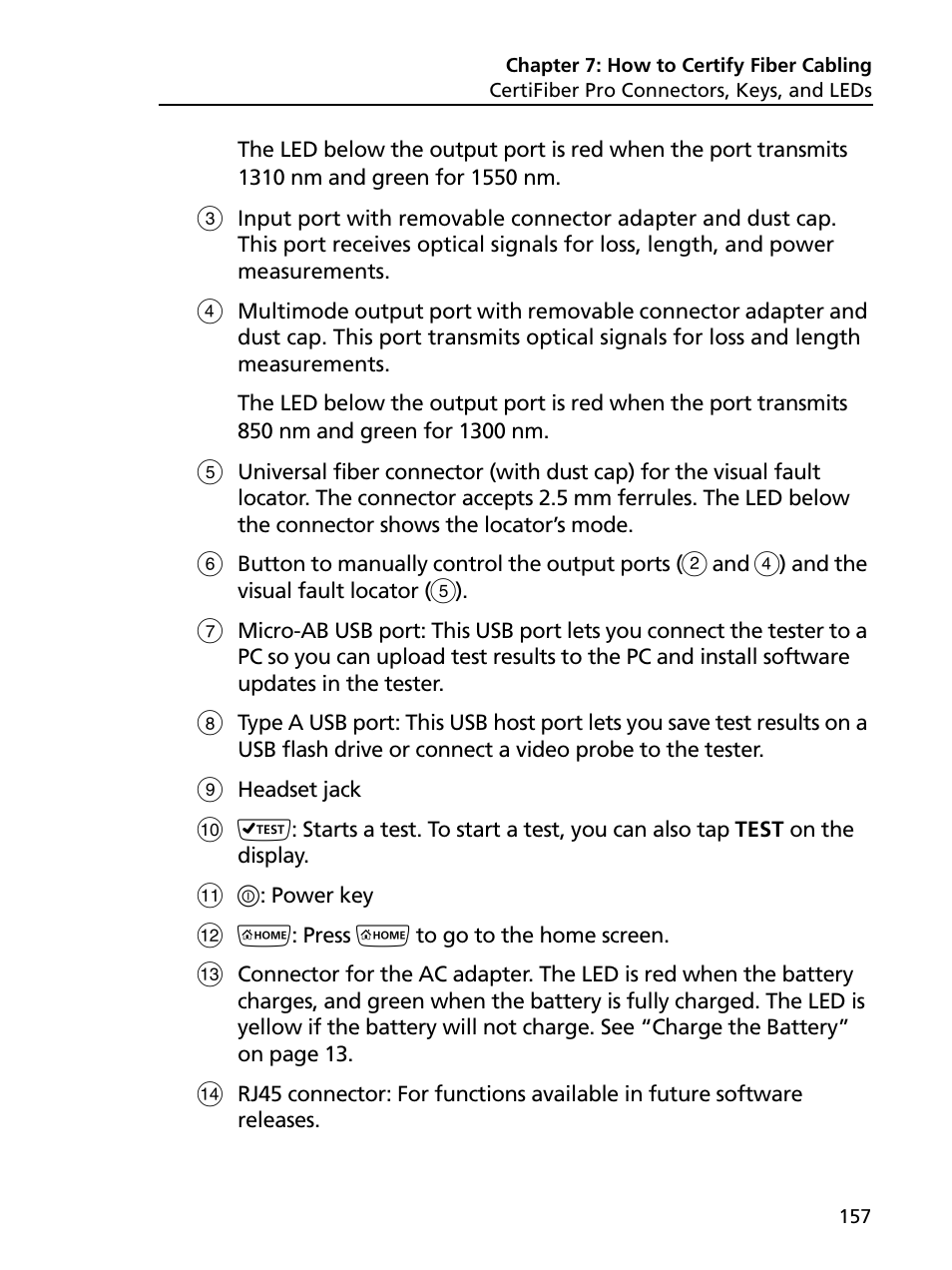 Fluke Networks CertiFiber Pro Users Manual User Manual | Page 179 / 440