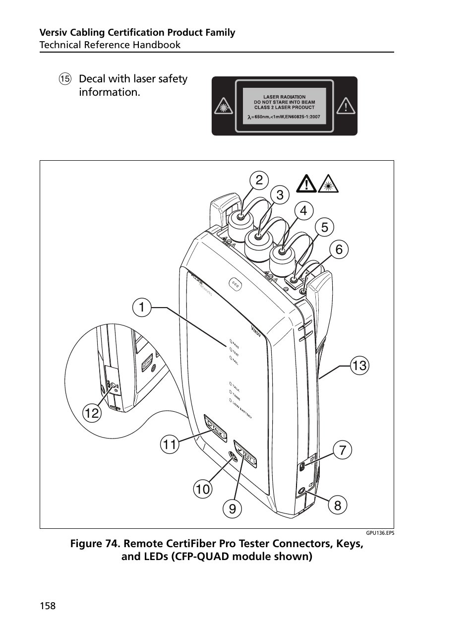 Fluke Networks CertiFiber Pro Users Manual User Manual | Page 180 / 440