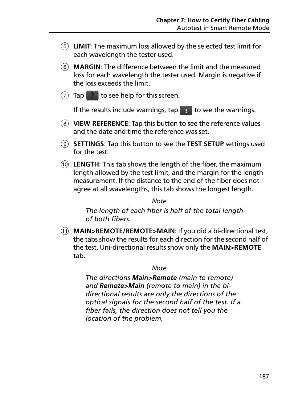 Fluke Networks CertiFiber Pro Users Manual User Manual | Page 209 / 440