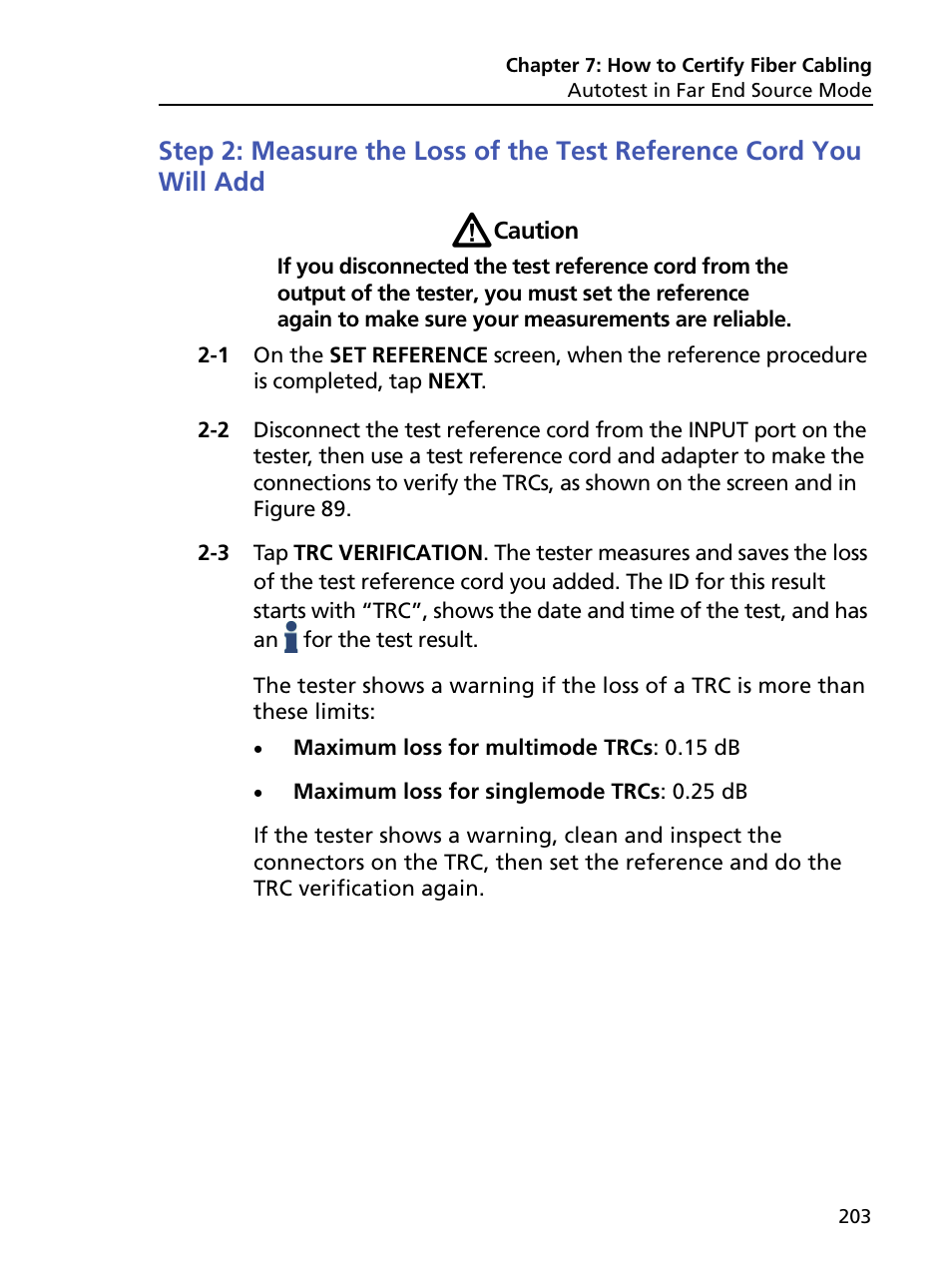 Fluke Networks CertiFiber Pro Users Manual User Manual | Page 225 / 440