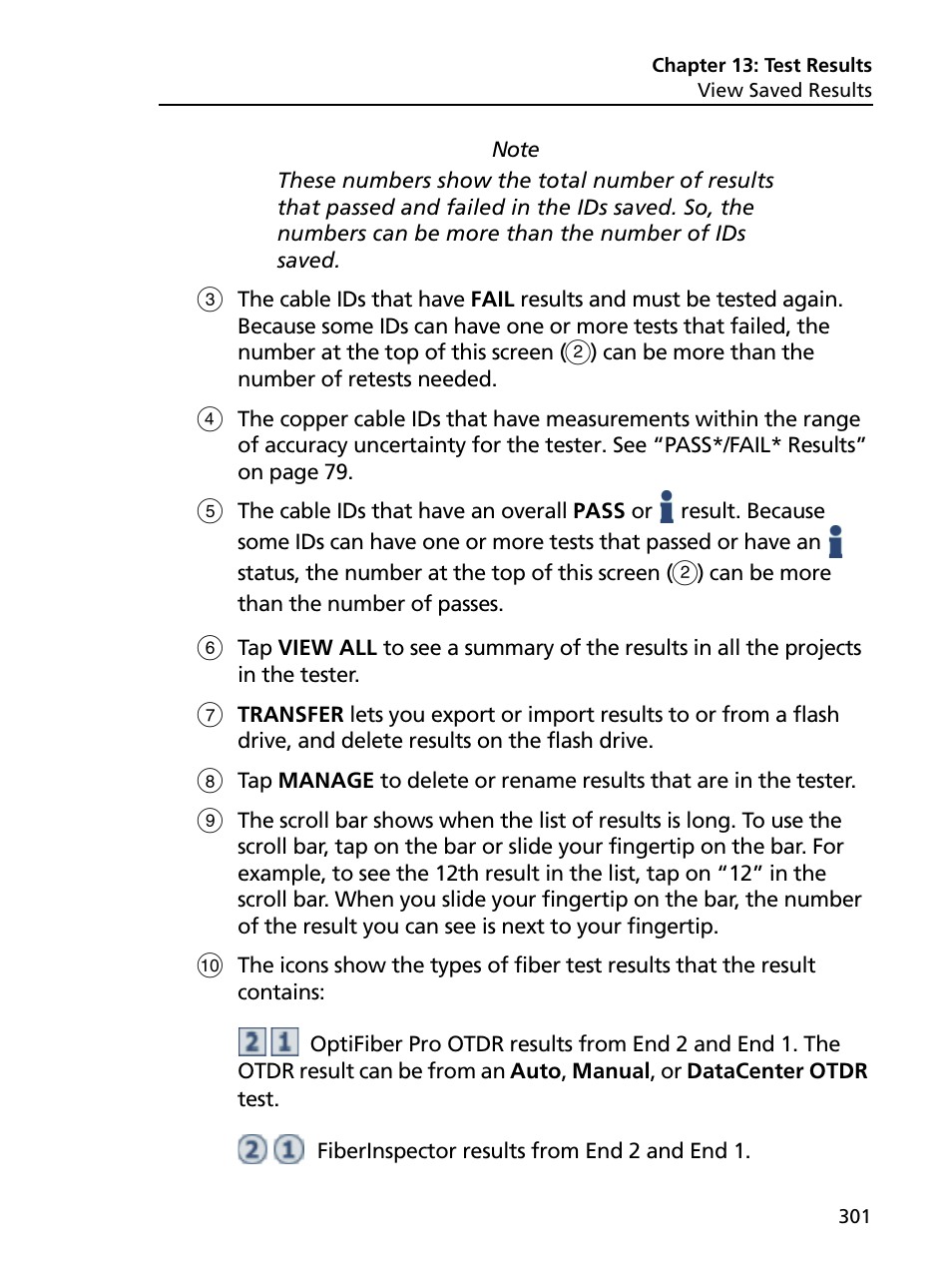 Fluke Networks CertiFiber Pro Users Manual User Manual | Page 323 / 440