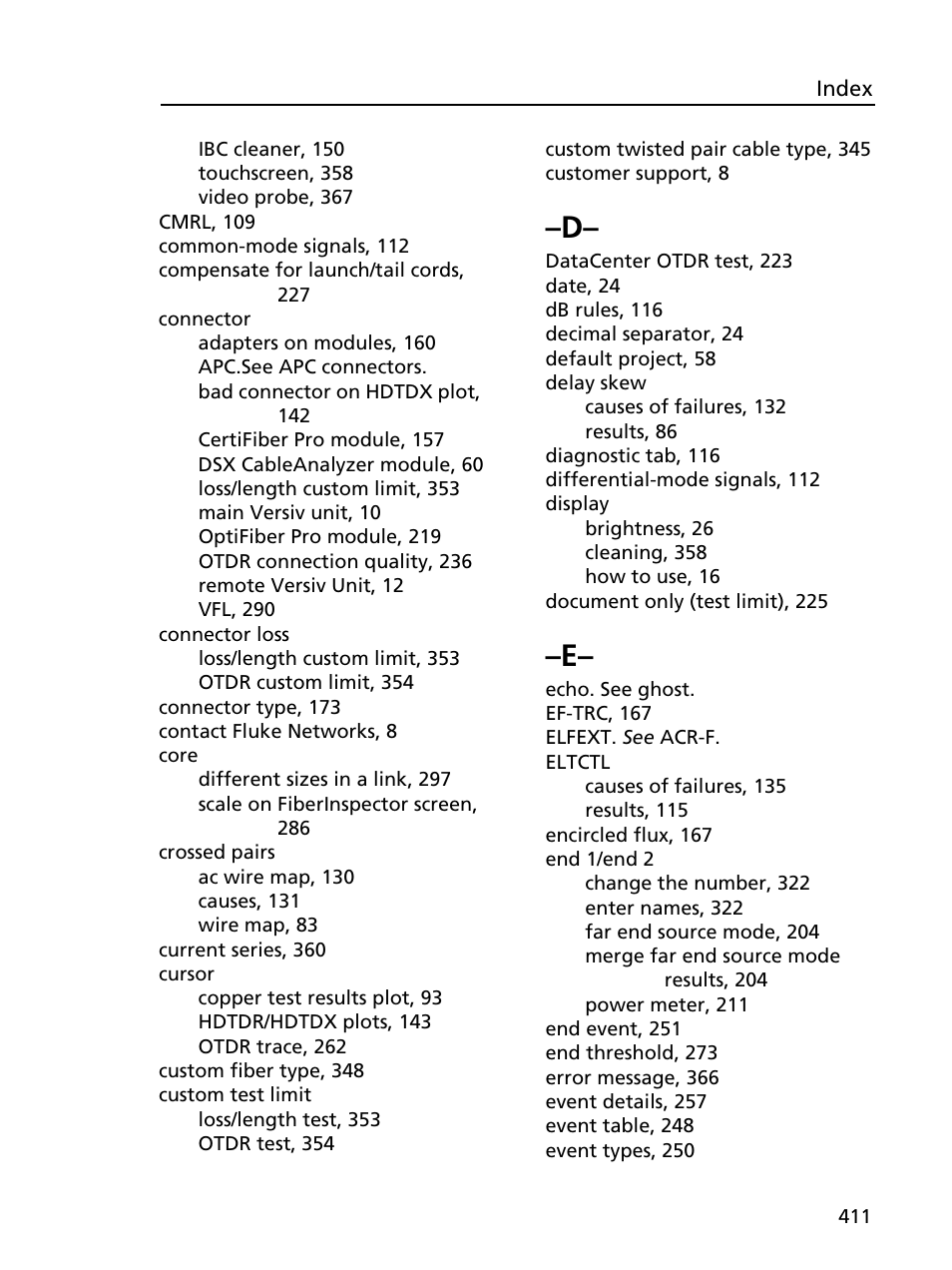 Fluke Networks CertiFiber Pro Users Manual User Manual | Page 433 / 440
