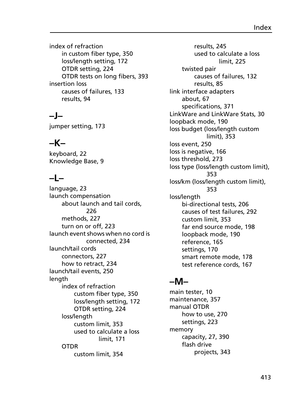 Fluke Networks CertiFiber Pro Users Manual User Manual | Page 435 / 440