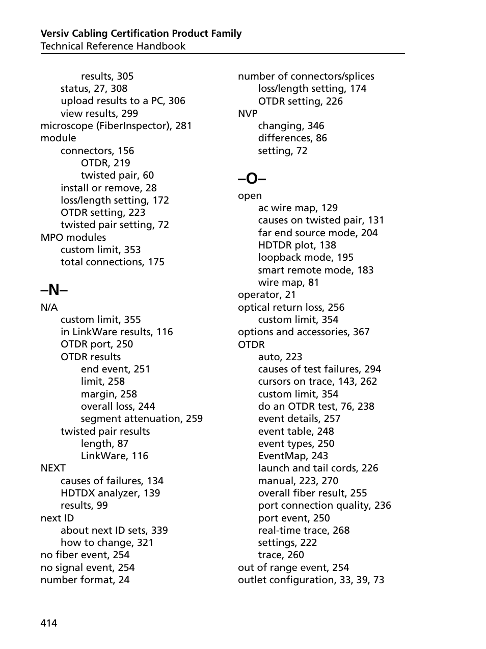 Fluke Networks CertiFiber Pro Users Manual User Manual | Page 436 / 440