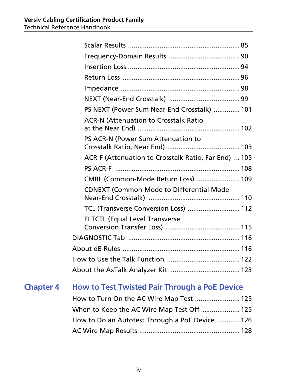 Fluke Networks CertiFiber Pro Users Manual User Manual | Page 6 / 440