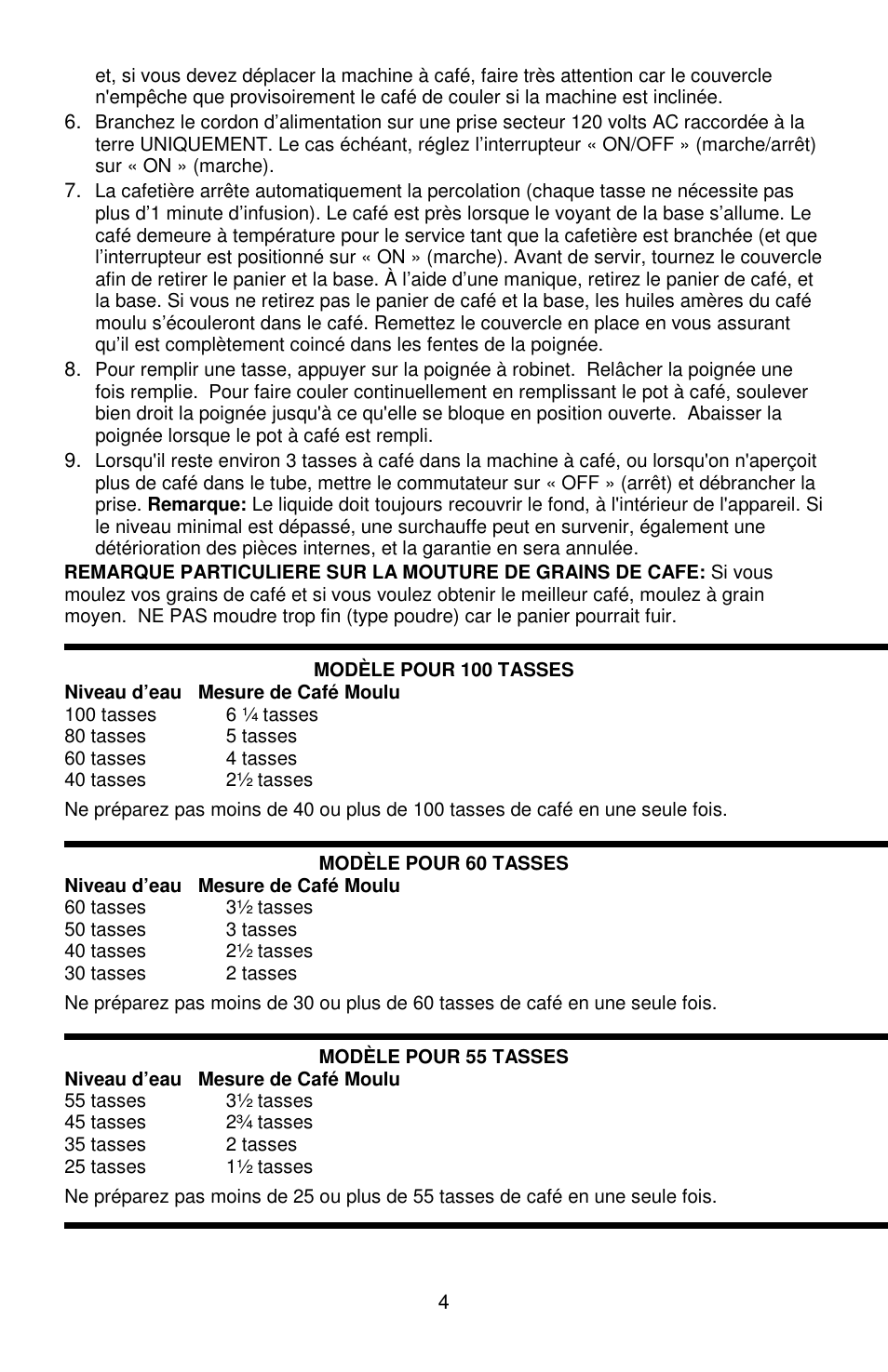 Focus Foodservice West Bend Commercial Aluminum Coffeemakers - Use & Care es User Manual | Page 35 / 84