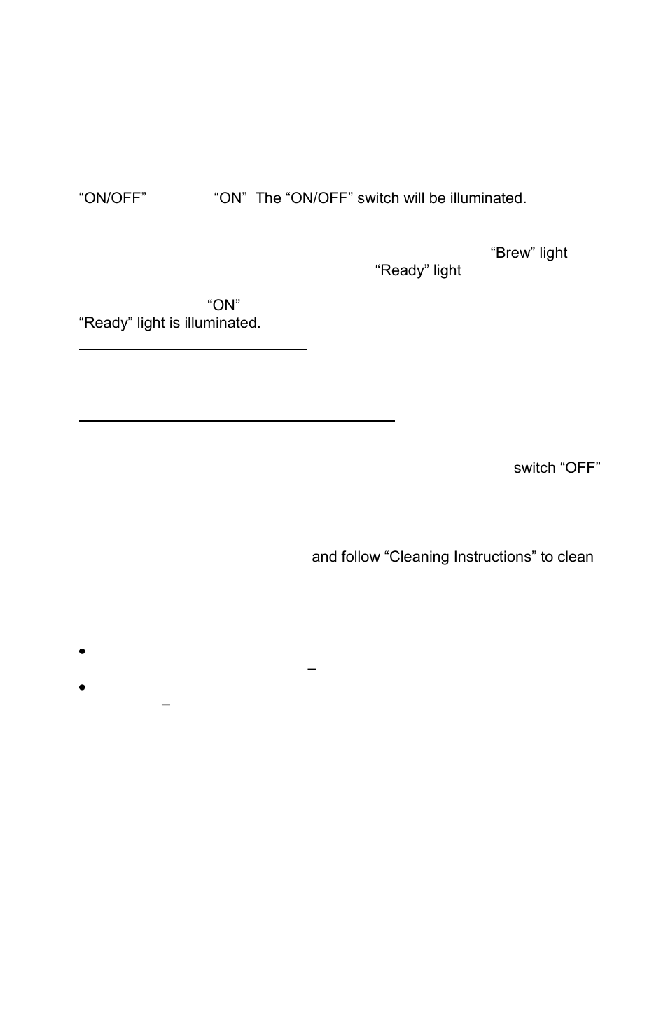 Focus Foodservice COMMERCIAL COFFEEMAKERS es User Manual | Page 4 / 24